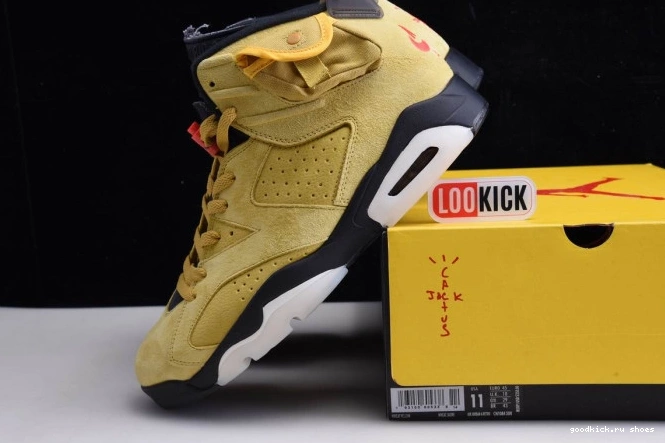 Rep CN1084-300 YELLOW SCOTT X AIR TRAVIS JORDAN 6 0705